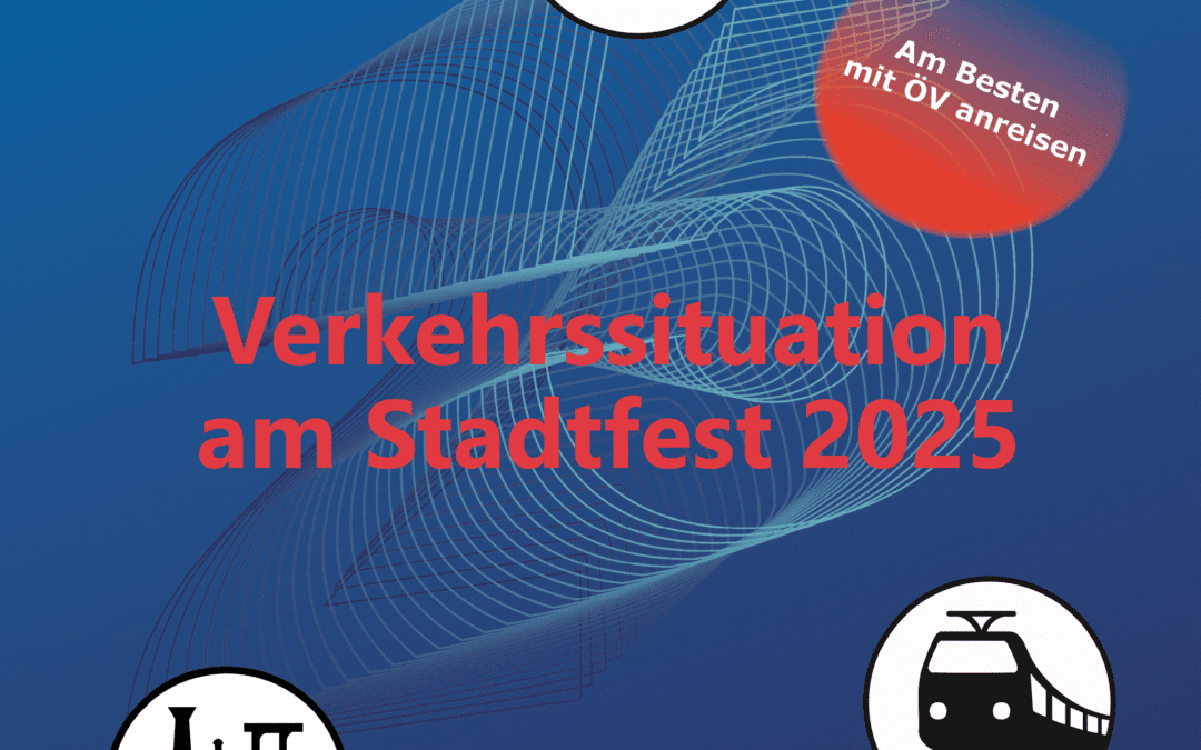 Verkehrssituation am Stadtfest